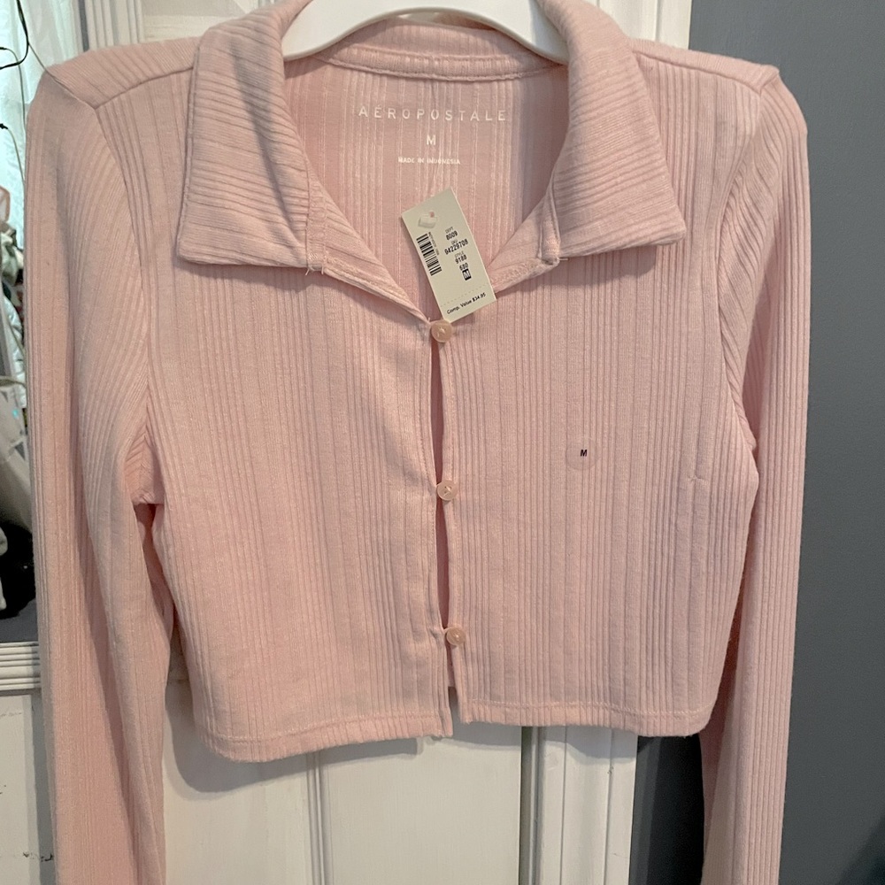 NWT aero pink top